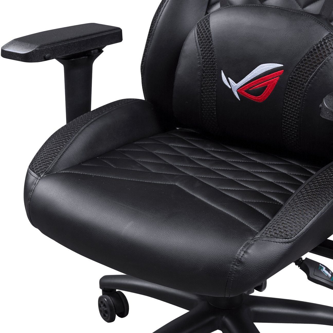 Liggande funktion Gaming Heavy Duty Coating 360 Swivel Function PC Gamer Chair Full Black PU Gaming Chair details