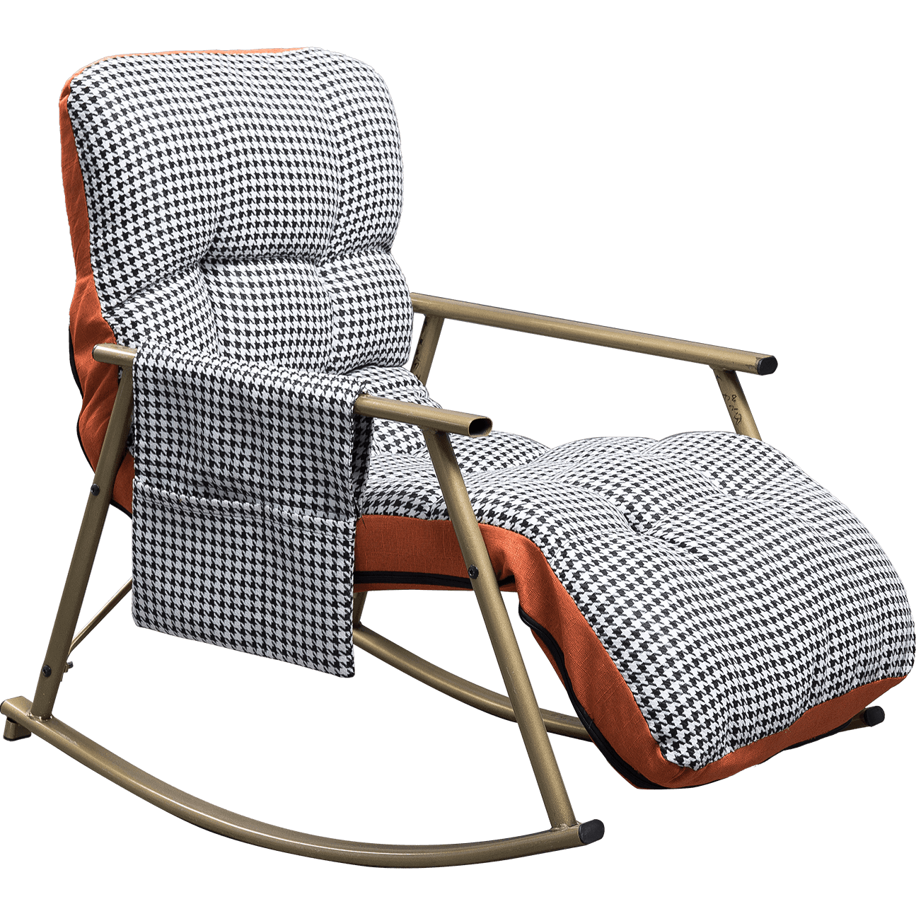 Multifunktion Lazy Boy Recliner Soffa Stol Mjukt modetyg Fritidsstol med förvaringsväska details